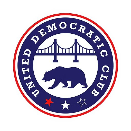 United Democratic Club of San Francisco logo
